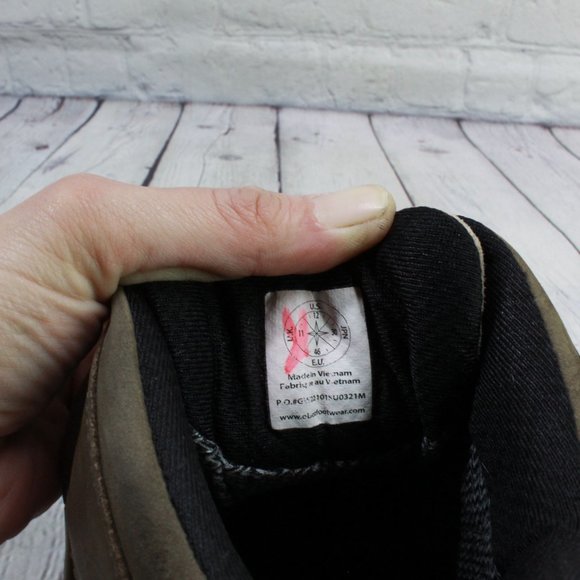 OBOZ Bridger Mid B-Dry Brown Waterproof Hiking Trail Boots Size US 12 - Picture 8 of 9